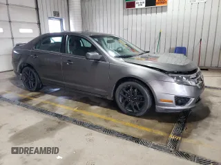 2012 Ford Fusion SEL with VIN 3FAHP0JA1CR112354, listed as a Copart auction lot 51140345 with 138,893 mi miles and Salvage Title. Bid and sale history available at DreamBid. Image 4.