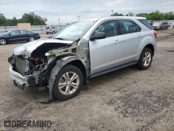 2017 Chevrolet Equinox LS z VIN 2GNALBEKXH1531201, wystawiony jako Copart lot #58387655 z przebiegiem 88 237 mil mil oraz Szkoda całkowita • Salvage title. Historia ofert i sprzedaży dostępna na DreamBid. Obrazek 1.
