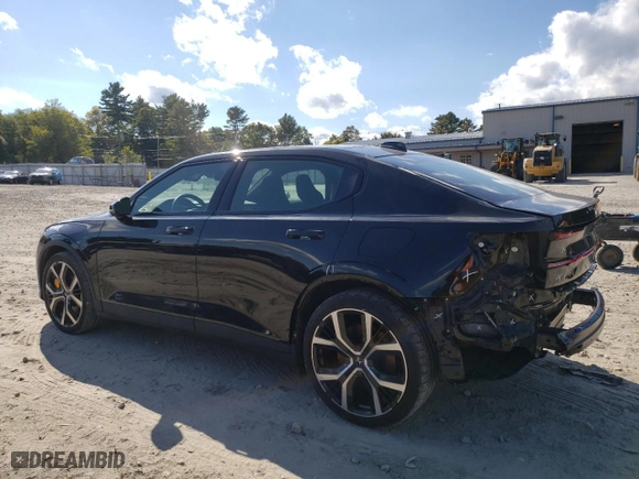 2023 Polestar 2 Performance with VIN YSMET3KA0PL113030, listed as a Copart auction lot 75010954 with 12,866 mi miles and Salvage Title. Bid and sale history available at carsss.com. Image 2.