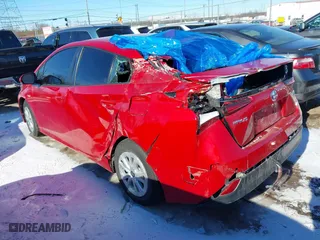 2020 Toyota Prius L Eco with VIN JTDKARFU7L3122166, listed as a IAAI auction lot 41346319 with 116,961 mi miles. Bid and sale history available at carsss.com. Image 3.