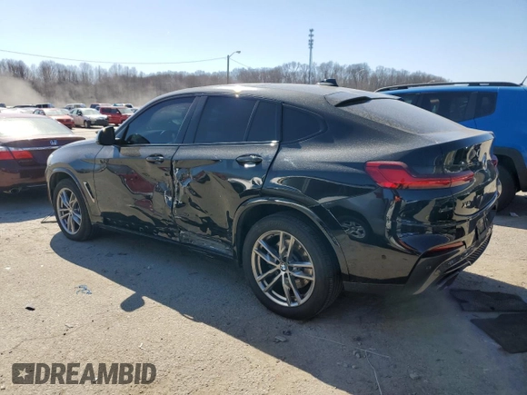 2019 BMW X4 M40i z VIN 5UXUJ5C51KLJ64361, wystawiony jako Copart lot #48356605 z przebiegiem 94 815 mil mil oraz Czysty tytuł • Clean title. Historia ofert i sprzedaży dostępna na DreamBid. Obrazek 2.