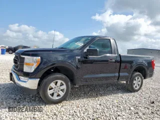 2022 Ford F-150 XL with VIN 1FTMF1C59NKF26135, listed as a Copart auction lot 60034745 with 57,430 mi miles and Salvage title. Bid and sale history available at DreamBid. Image 1.