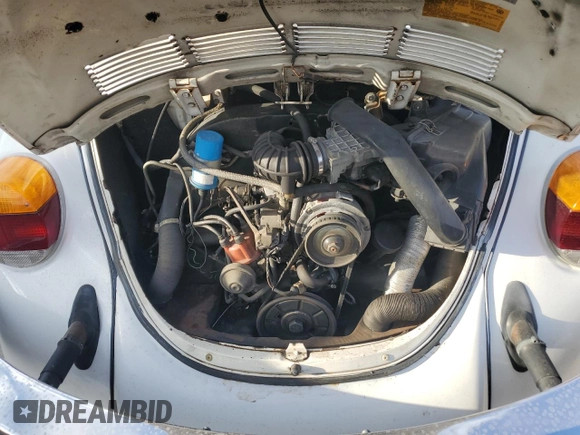 1979 Volkswagen Beetle with VIN 1592031287, listed as a Copart auction lot 75822184 with 16,726 mi miles and Salvage Title. Bid and sale history available at DreamBid. Image 11.