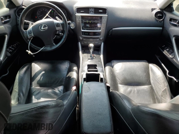 2011 Lexus IS 250 z VIN JTHBF5C28B5142120, wystawiony jako Copart lot #57100655 z przebiegiem 178 403 mil mil oraz Szkoda całkowita • Salvage title. Historia ofert i sprzedaży dostępna na DreamBid. Obrazek 8.