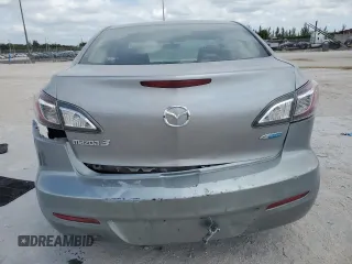 2013 Mazda Mazda3 i Sport with VIN JM1BL1U88D1709474, listed as a Copart auction lot 53677275 with 190,352 mi miles and Salvage Title. Bid and sale history available at carsss.com. Image 6.