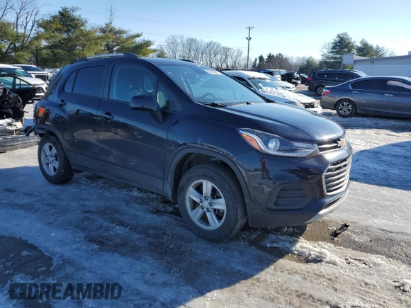 2021 Chevrolet Trax LT with VIN KL7CJPSB3MB321393, listed as a Copart auction lot 88495325 with 81,720 mi miles and Salvage Title. Bid and sale history available at carsss.com. Image 4.