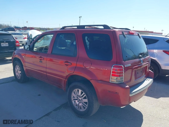 2006 Mercury Mariner Luxury with VIN 4M2YU56136KJ18068, listed as a IAAI auction lot 41776410 with 170,619 mi miles. Bid and sale history available at carsss.com. Image 3.