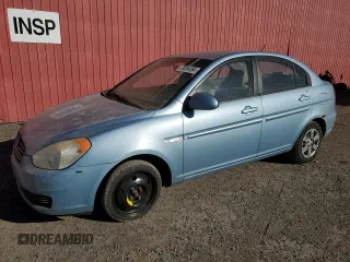 2007 Hyundai Accent GL z VIN KMHCN45C27U071062, wystawiony jako Copart lot #75334184 z przebiegiem 138 474 mil mil oraz Czysty tytuł • Clean title. Historia ofert i sprzedaży dostępna na DreamBid. Obrazek 1.