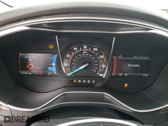 2017 Ford Fusion SE with VIN 3FA6P0HD3HR256602, listed as a Copart auction lot 55834485 with 157,495 mi miles and Clean title. Bid and sale history available at DreamBid. Image 9.