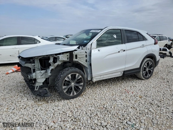2022 Mitsubishi Eclipse Cross SE with VIN JA4ATWAA2NZ045931, listed as a Copart auction lot 44784505 with 55,340 mi miles and Salvage Title. Bid and sale history available at carsss.com. Image 1.
