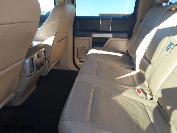 2017 Ford Super Duty F-250 SRW Lariat with VIN 1FT7W2BT4HEE41418, listed as a IAAI auction lot 40596814 with 110,684 mi miles. Bid and sale history available at carsss.com. Image 8.