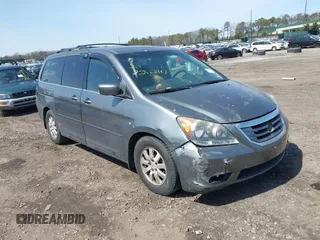 2009 Honda Odyssey EX-L with VIN 5FNRL38699B016981, listed as a IAAI auction lot 41950144 with Not Provided miles and . Bid and sale history available at DreamBid. Image 1.