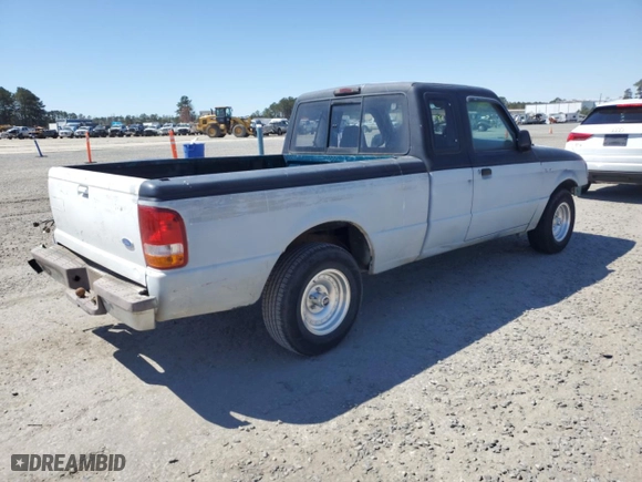 1995 Ford Ranger XL with VIN 1FTCR14A2SPA20336, listed as a Copart auction lot 50575295 with 122,635 mi miles and Salvage Title. Bid and sale history available at carsss.com. Image 3.