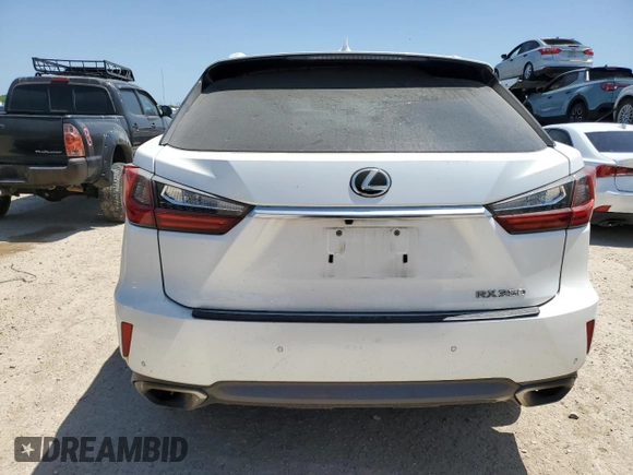 2016 Lexus RX 350 with VIN 2T2ZZMCA3GC026287, listed as a Copart auction lot 52939435 with 142,537 mi miles and Salvage Title. Bid and sale history available at DreamBid. Image 6.