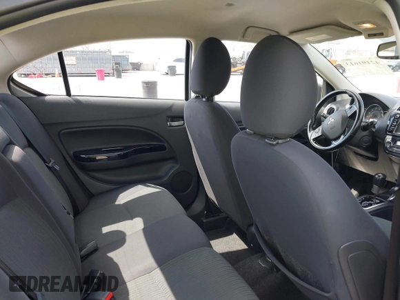 2017 Mitsubishi Mirage SE with VIN ML32F4FJ6HHF06515, listed as a IAAI auction lot 42191613 with 100,386 mi miles and . Bid and sale history available at DreamBid. Image 8.