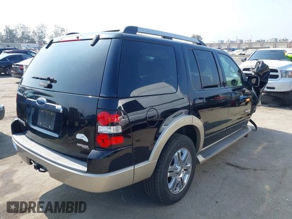 2006 Ford Explorer Eddie Bauer with VIN 1FMEU64E46UB70961, listed as a IAAI auction lot 42714651 with 47,758 mi miles and . Bid and sale history available at DreamBid. Image 4.
