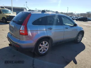 2008 Honda CR-V EX-L with VIN JHLRE48778C048951, listed as a Copart auction lot 47392615 with 187,691 mi miles and Salvage Title. Bid and sale history available at carsss.com. Image 3.
