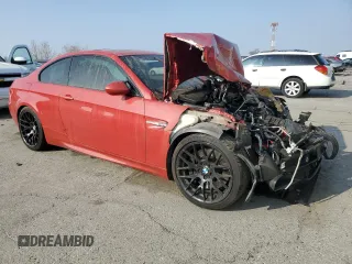 2013 BMW M3 with VIN WBSKG9C52DJ593028, listed as a Copart auction lot 84002484 with 0 mi miles and Salvage Title. Bid and sale history available at carsss.com. Image 4.