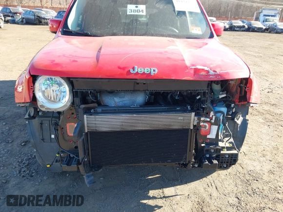 2017 Jeep Renegade Latitude with VIN ZACCJBBB2HPF91832, listed as a IAAI auction lot 41432771 with 32,601 mi miles. Bid and sale history available at carsss.com. Image 18.