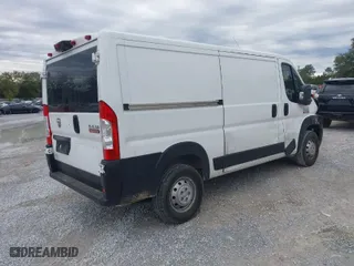 2021 Ram ProMaster Cargo Van with VIN 3C6LRVAG7ME560209, listed as a IAAI auction lot 41329126 with 121,130 mi miles. Bid and sale history available at carsss.com. Image 4.