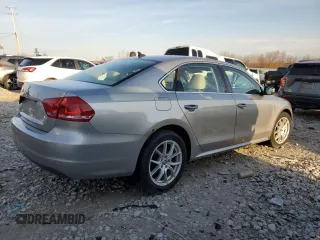 2013 Volkswagen Passat SE w/Sunroof & Nav with VIN 1VWBP7A34DC054196, listed as a Copart auction lot 51770695 with 231,922 mi miles and Clean Title. Bid and sale history available at carsss.com. Image 3.