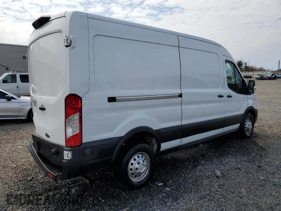2020 Ford Transit Cargo with VIN 1FTBR2C81LKB65463, listed as a Copart auction lot 50799625 with 91,859 mi miles and Salvage Title. Bid and sale history available at carsss.com. Image 3.