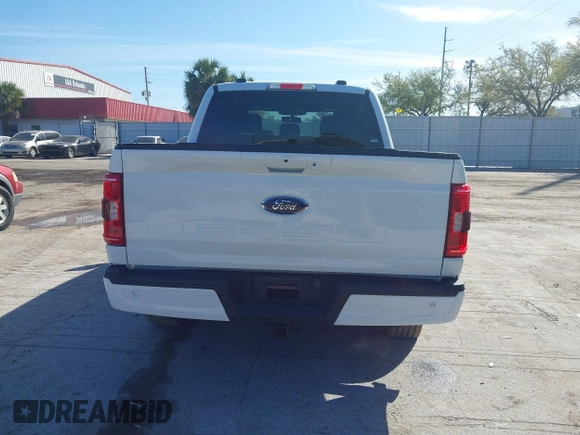 2023 Ford F-150 XL with VIN 1FTEW1C57PFC48190, listed as a IAAI auction lot 41696009 with 34,776 mi miles and . Bid and sale history available at DreamBid. Image 16.