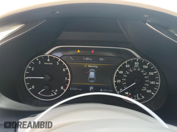 2016 Nissan Murano S with VIN 5N1AZ2MH9GN147593, listed as a Copart auction lot 49869525 with 93,360 mi miles and Salvage title. Bid and sale history available at DreamBid. Image 9.