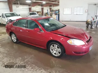 2014 Chevrolet Impala LT with VIN 2G1WB5E36E1156830, listed as a Copart auction lot 52798025 with 160,595 mi miles and Clean Title. Bid and sale history available at DreamBid. Image 4.