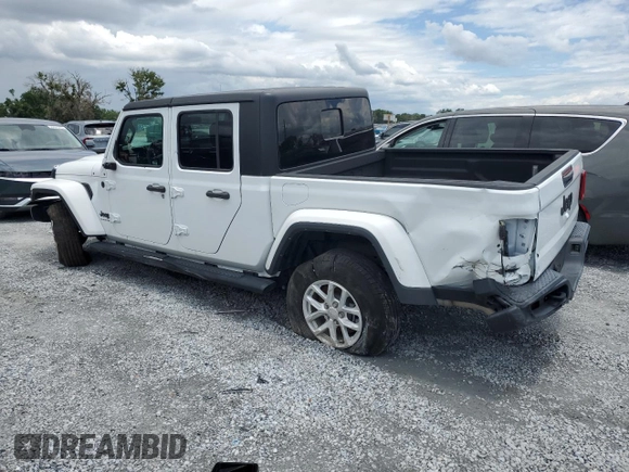 2023 Jeep Gladiator Freedom z VIN 1C6HJTAG6PL535119, wystawiony jako Copart lot #56870905 z przebiegiem 23 707 mil mil oraz Szkoda całkowita • Salvage title. Historia ofert i sprzedaży dostępna na DreamBid. Obrazek 2.