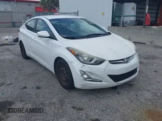 2016 Hyundai Elantra SE with VIN 5NPDH4AE1GH743937, listed as a IAAI auction lot 42484307 with 133,705 mi miles and . Bid and sale history available at DreamBid. Image 1.