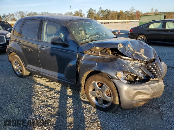 2002 Chrysler PT Cruiser Limited with VIN 3C8FY68B72T334753, listed as a Copart auction lot 78596014 with 77,954 mi miles and Salvage Title. Bid and sale history available at DreamBid. Image 4.