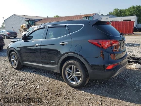 2018 Hyundai Santa Fe 2.4L with VIN 5XYZUDLB9JG512111, listed as a Copart auction lot 63132875 with 58,705 mi miles and Salvage title. Bid and sale history available at DreamBid. Image 2.