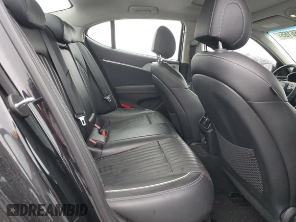 2021 Genesis G70 3.3T with VIN KMTG74LE8MU071729, listed as a Copart auction lot 43466165 with 18,760 mi miles and Salvage Title. Bid and sale history available at carsss.com. Image 10.