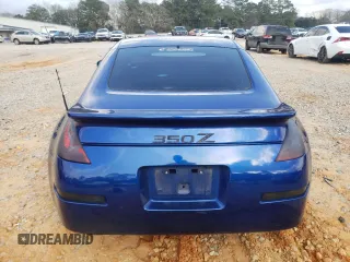 2006 Nissan 350Z Touring with VIN JN1AZ34E96M354704, listed as a Copart auction lot 47194005 with 189,714 mi miles and Salvage Title. Bid and sale history available at carsss.com. Image 6.