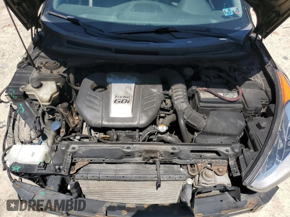 2013 Hyundai Veloster Turbo with VIN KMHTC6AE4DU130522, listed as a Copart auction lot 58046695 with 164,542 mi miles and Non repairable. Bid and sale history available at DreamBid. Image 11.