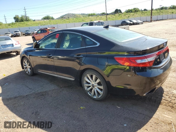2013 Hyundai Azera with VIN KMHFH4JG2DA251149, listed as a Copart auction lot 61501245 with 145,044 mi miles and Clean title. Bid and sale history available at DreamBid. Image 2.
