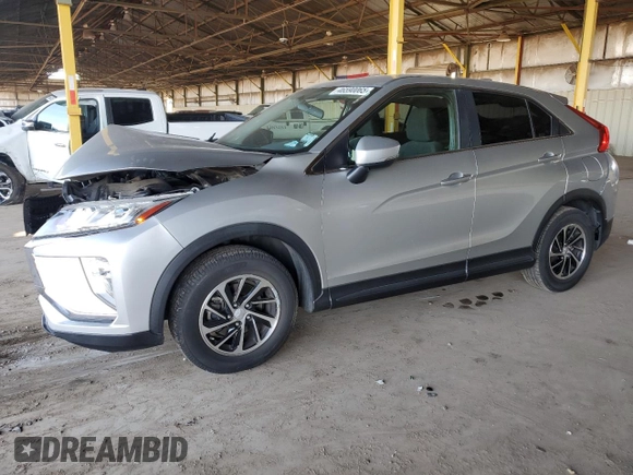 2020 Mitsubishi Eclipse Cross ES with VIN JA4AS3AA0LZ009279, listed as a Copart auction lot 46590065 with 156,859 mi miles and Salvage title. Bid and sale history available at DreamBid. Image 1.