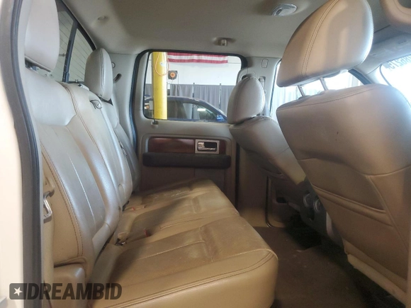 2010 Ford F-150 XL with VIN 1FTFW1EV2AFA49556, listed as a Copart auction lot 62286275 with 154,176 mi miles and Salvage title. Bid and sale history available at DreamBid. Image 10.