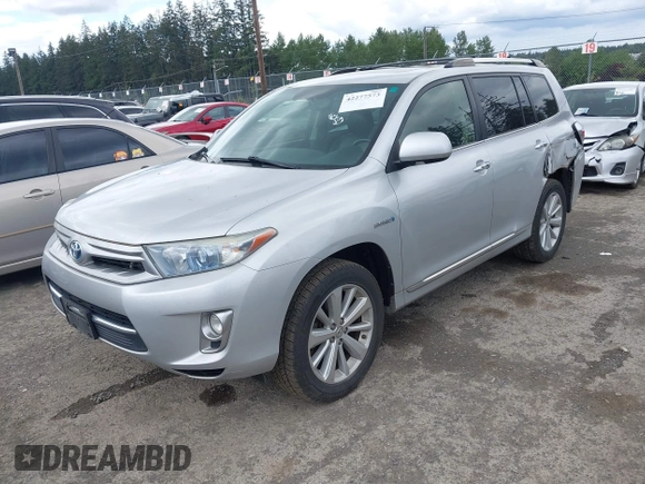 2012 Toyota Highlander Limited with VIN JTEDC3EH7C2007301, listed as a IAAI auction lot 42277573 with 188,318 mi miles and . Bid and sale history available at DreamBid. Image 2.