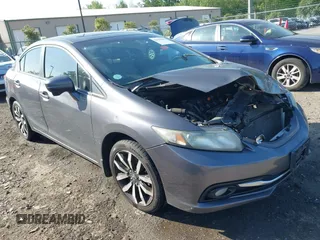 2014 Honda Civic EX-L with VIN 2HGFB2F92EH546440, listed as a IAAI auction lot 42116196 with 176,535 mi miles and . Bid and sale history available at DreamBid. Image 1.