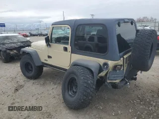 2001 Jeep Wrangler Sport с VIN 1J4FA49S71P312113, выставлен на аукционе Copart как лот 51168125 с пробегом 120 683 миль миль и Списание • Salvage title. История ставок и продаж доступна на DreamBid. Изображение 2.