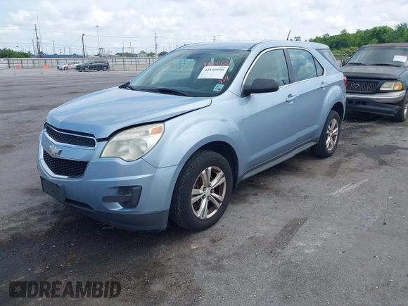 2014 Chevrolet Equinox LS with VIN 2GNALAEK8E6291722, listed as a IAAI auction lot 42160166 with 169,531 mi miles. Bid and sale history available at carsss.com. Image 2.