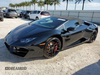 2018 Lamborghini Huracan z VIN ZHWUR2ZF5JLA10561, wystawiony jako Copart lot #75416254 z przebiegiem Nie podano mil oraz Nie do naprawy. Historia ofert i sprzedaży dostępna na DreamBid. Obrazek 1.