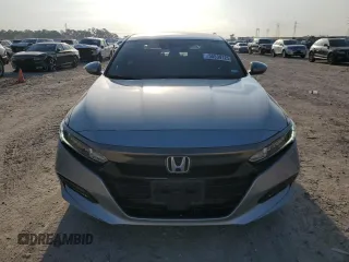 2019 Honda Accord Sport with VIN 1HGCV1F35KA046086, listed as a Copart auction lot 55539125 with 72,305 mi miles and Salvage Title. Bid and sale history available at DreamBid. Image 5.