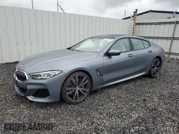 2022 BMW 8 Series 840i with VIN WBAGV4C05NCH54150, listed as a Copart auction lot 62773975 with 26,895 mi miles and Salvage title. Bid and sale history available at DreamBid. Image 1.