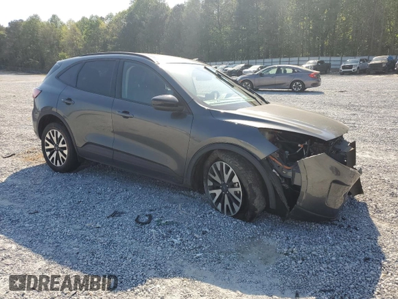2020 Ford Escape SE Sport Hybrid with VIN 1FMCU9BZ2LUA60131, listed as a Copart auction lot 53796425 with 73,370 mi miles and Salvage title. Bid and sale history available at DreamBid. Image 4.