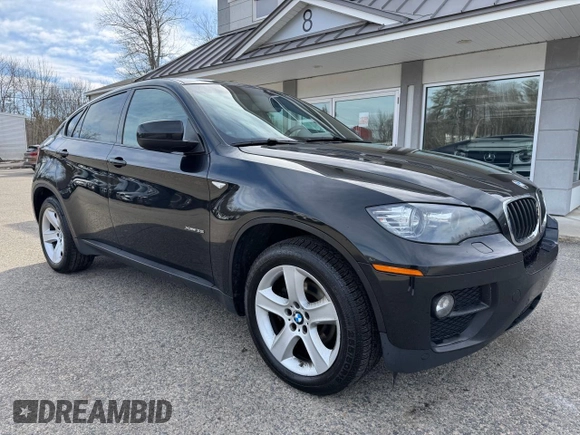 2014 BMW X6 xDrive35i z VIN 5UXFG2C57E0K41455, wystawiony jako Copart lot #58616315 z przebiegiem 162 232 mil mil oraz Czysty tytuł • Clean title. Historia ofert i sprzedaży dostępna na DreamBid. Obrazek 1.