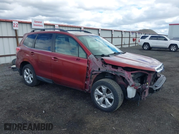 2014 Subaru Forester 2.5i Limited with VIN JF2SJAHC9EH470628, listed as a IAAI auction lot 41990856 with 135,869 mi miles. Bid and sale history available at carsss.com. Image 1.