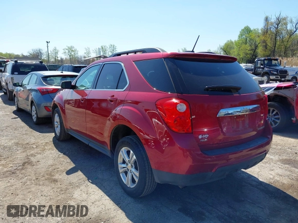 2015 Chevrolet Equinox LT with VIN 2GNFLFEK6F6289956, listed as a IAAI auction lot 41987792 with 122,424 mi miles and . Bid and sale history available at DreamBid. Image 3.